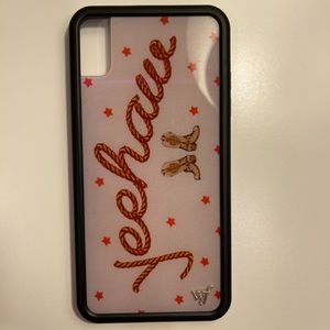 wildflower xs max phone case!